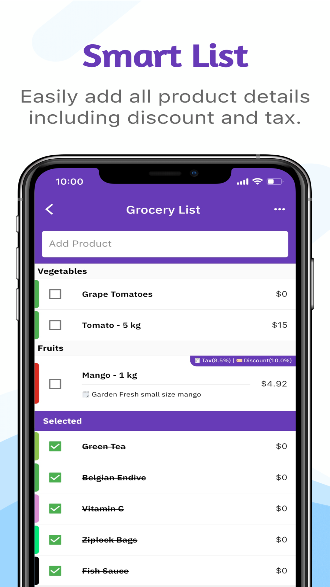 GroLister Shopping List Maker, ToDo Checklist screenshot