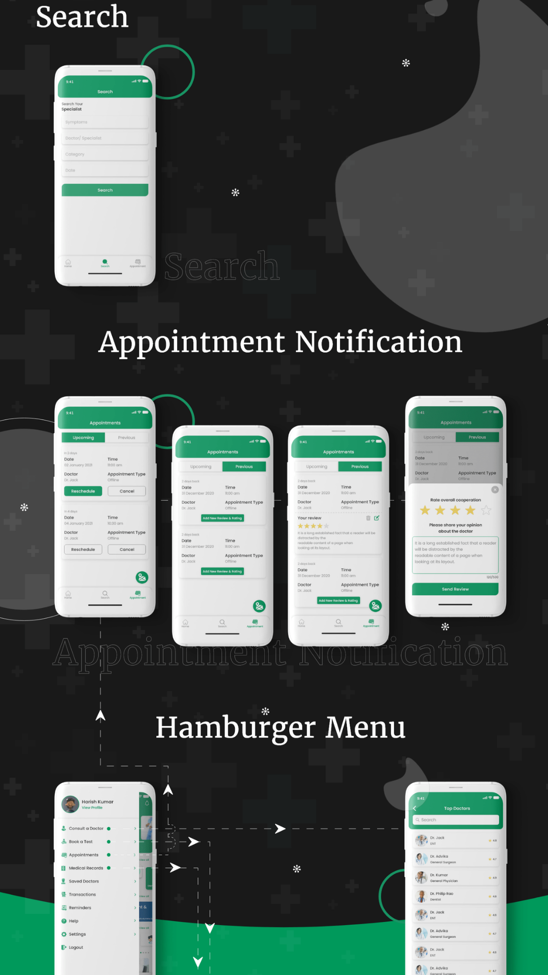Doctor Appointment Booking App screenshot