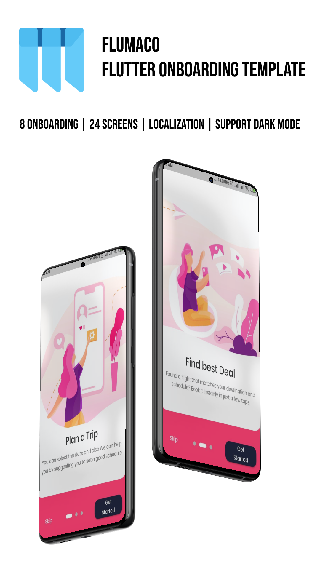 Flumaco | Flutter On Boarding Template screenshot 4