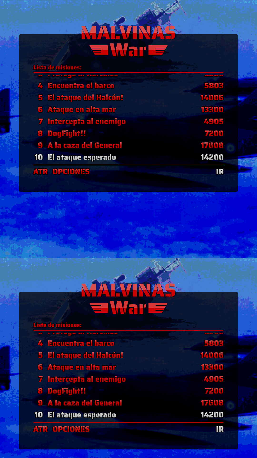 Malvinas War screenshot