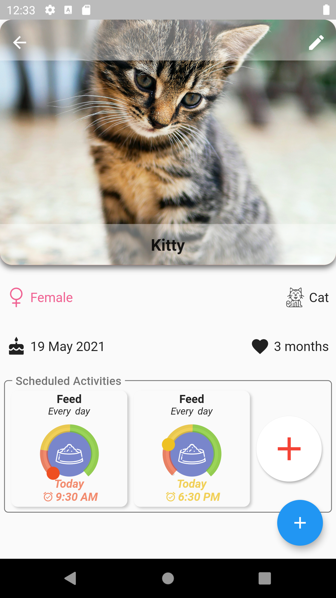 Pet Diary - Your pet's all activities in one place screenshot