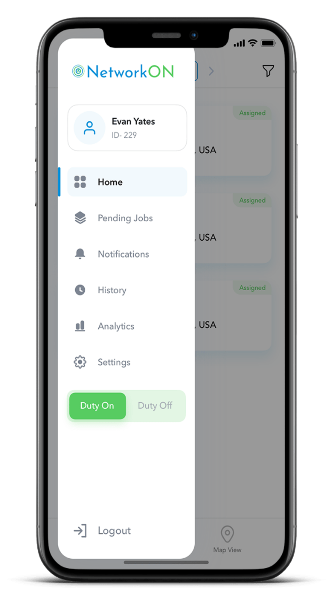 NetworkON screenshot