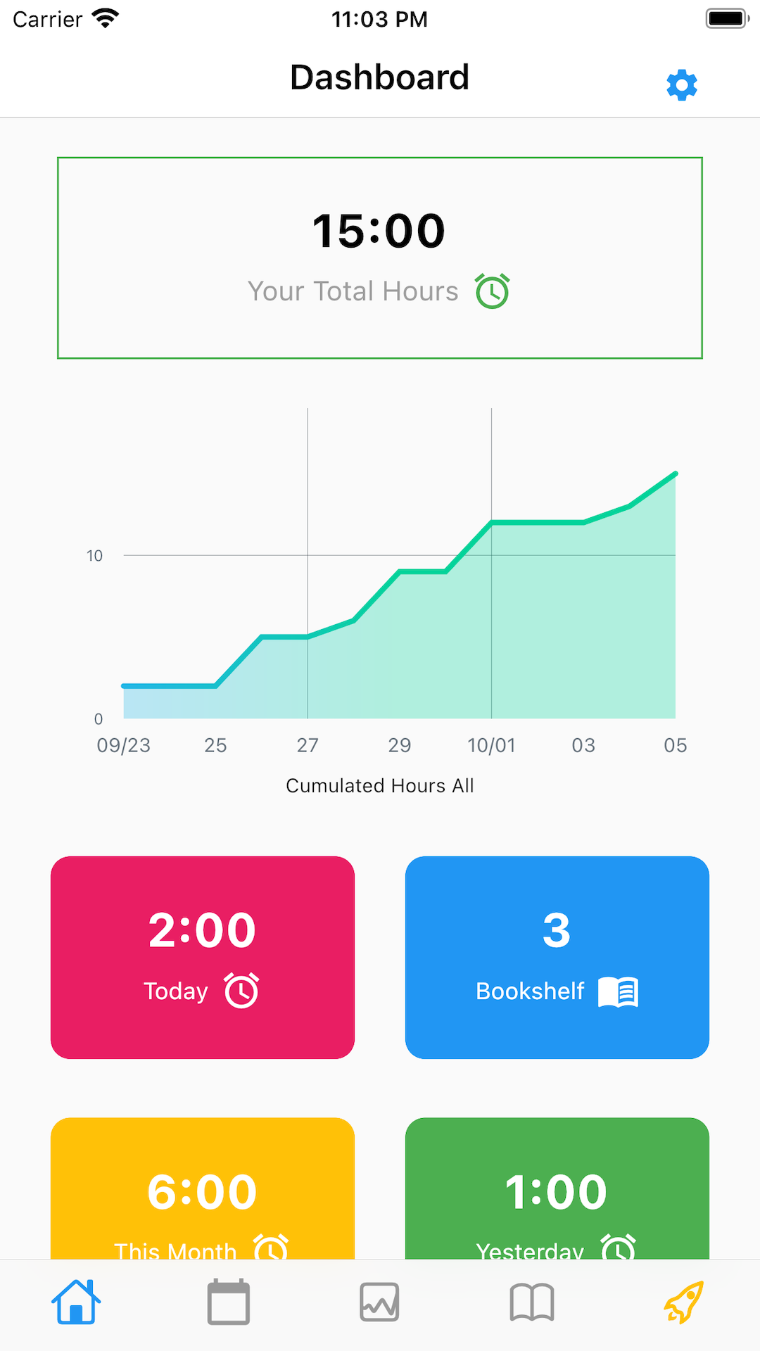 StudyRecord screenshot