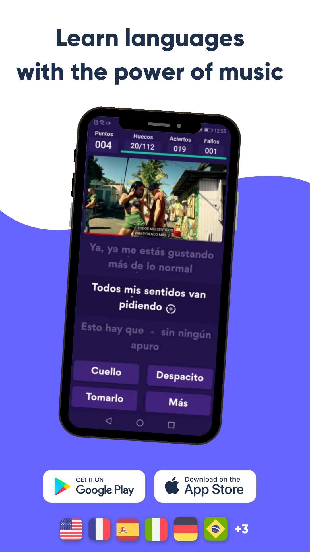 Sounter - Learn languages with the power of music screenshot