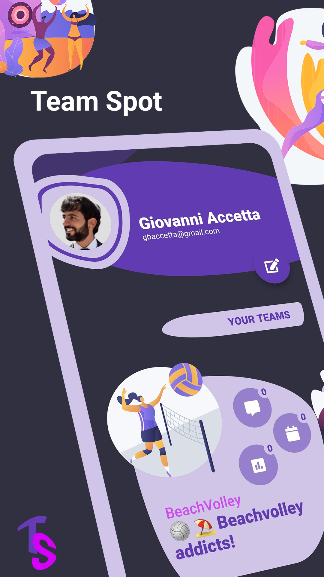 TeamSpot - Join the club! screenshot