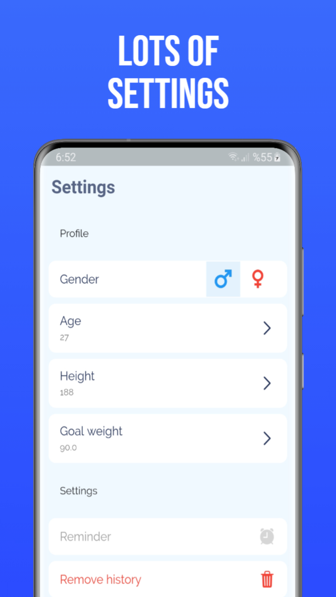 Weight Tracker - No Ads screenshot 4
