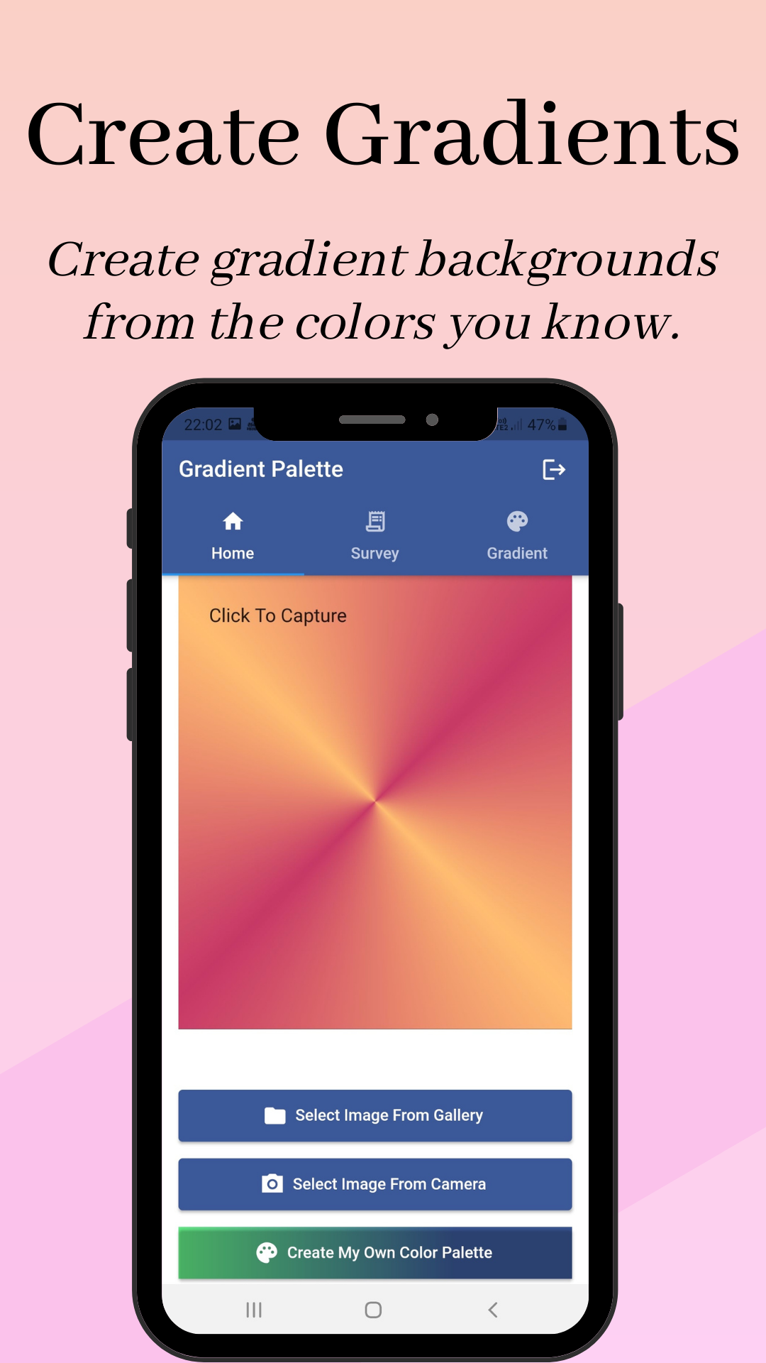 Gradient Palette screenshot 4