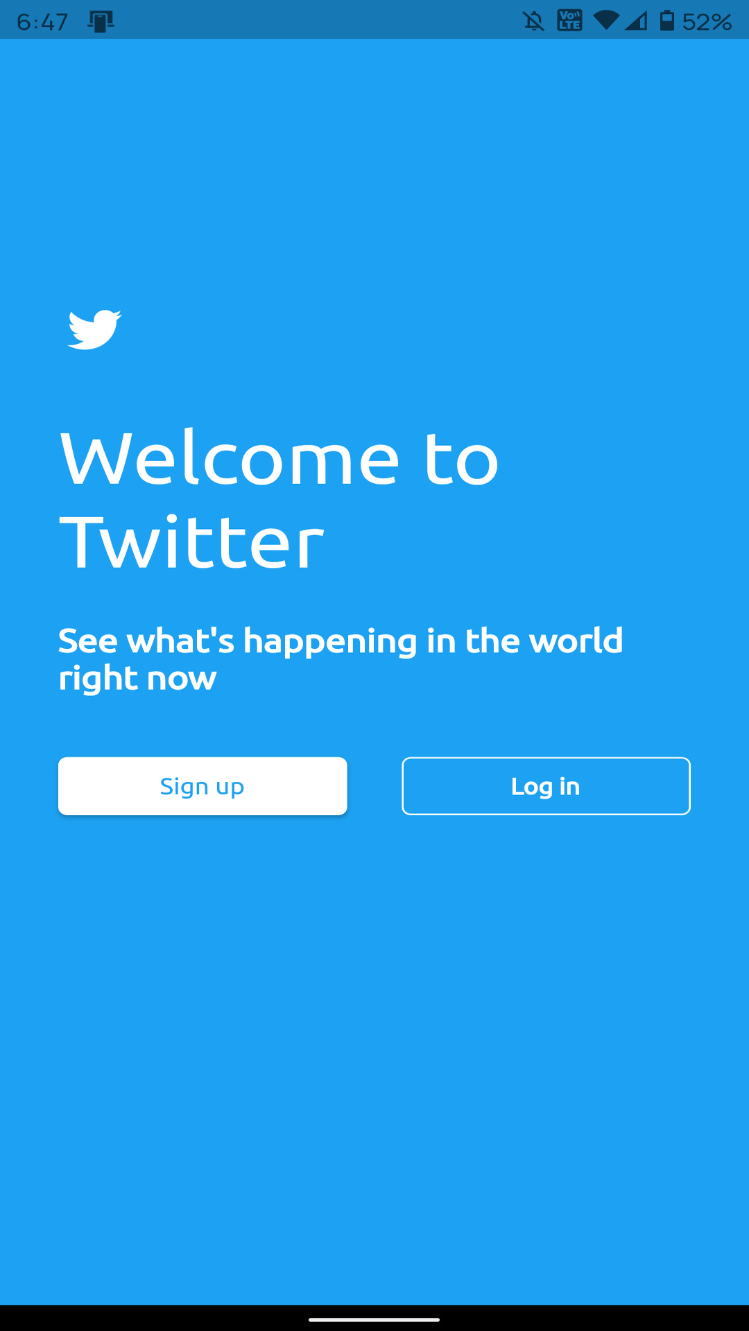 Twitter Clone screenshot