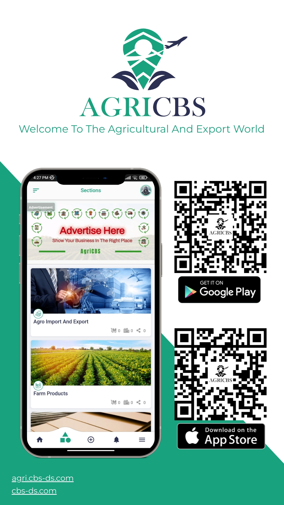 AgriCBS screenshot