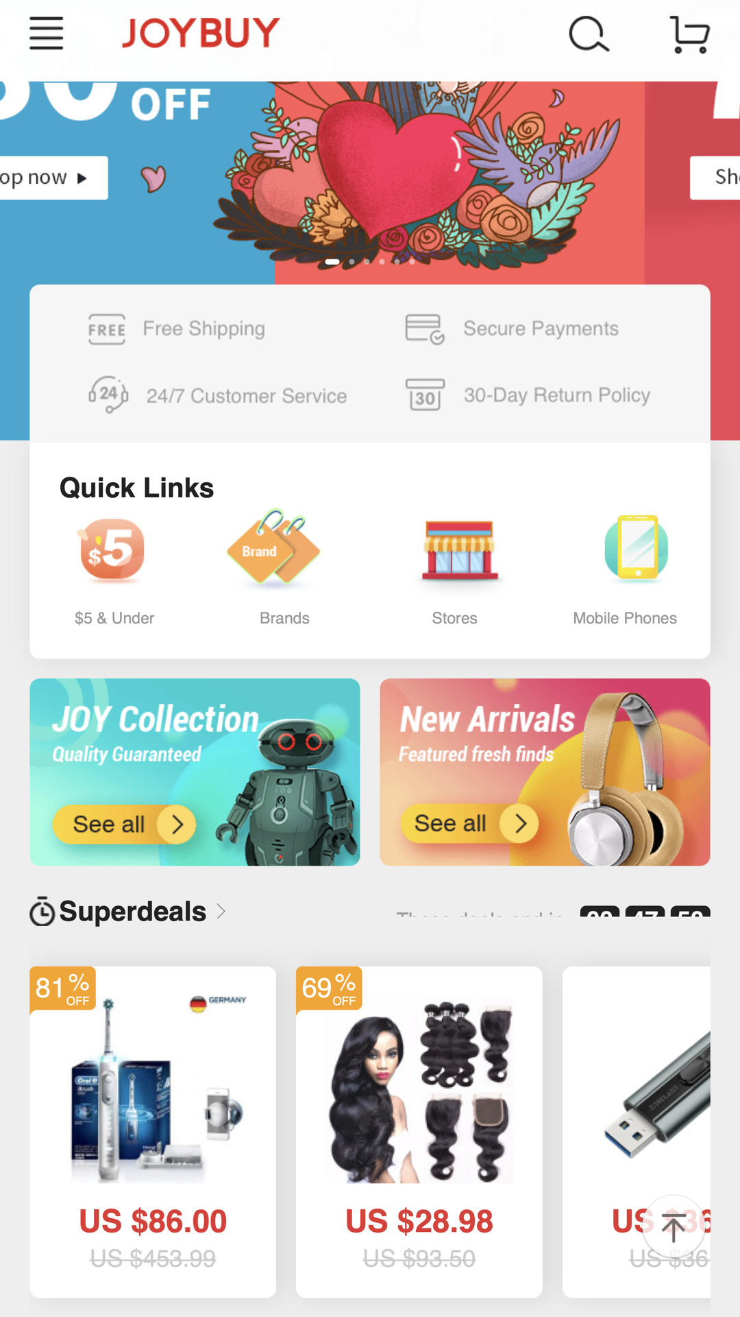 joybuy screenshot