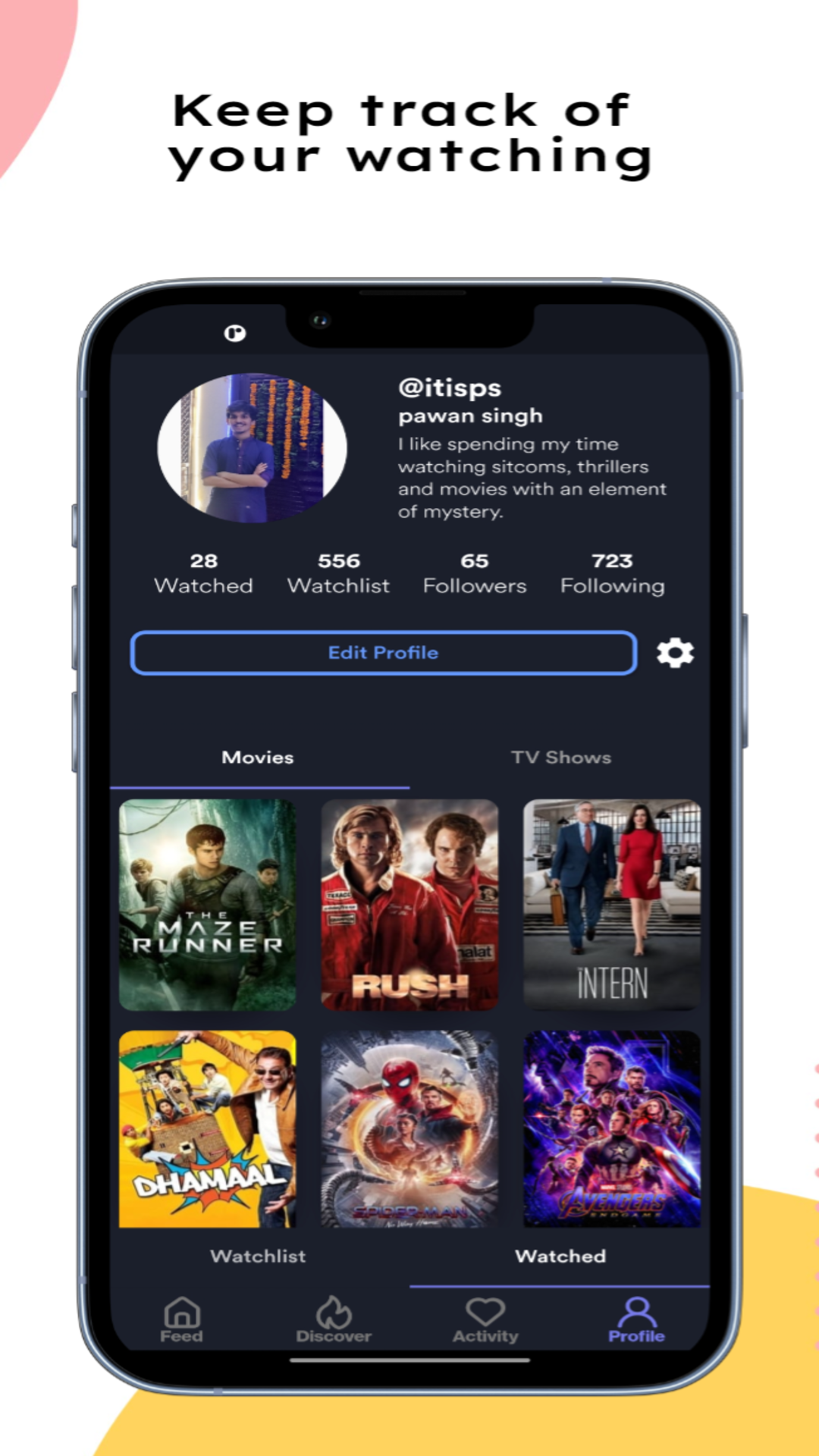 Bingeit screenshot