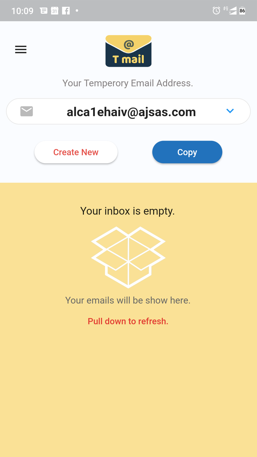 T Mail screenshot