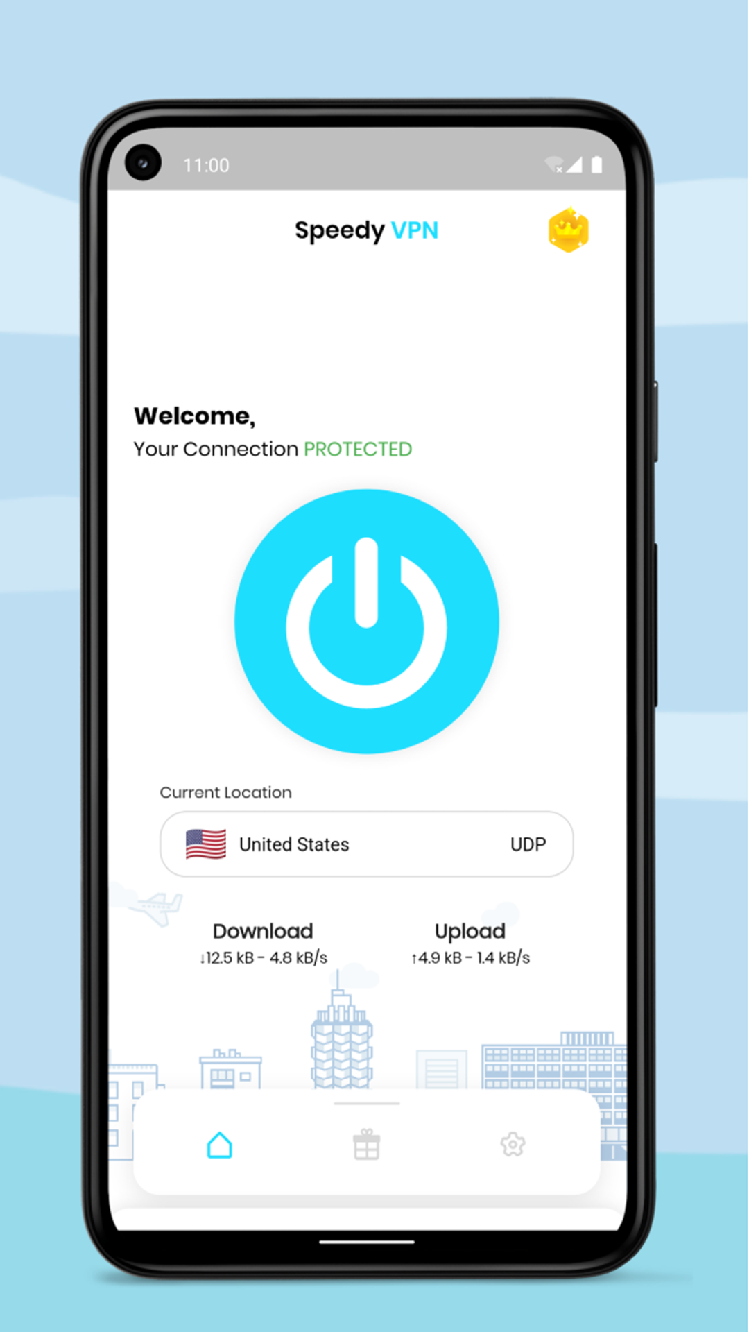 SpeedyVPN - Easy, Secure VPN screenshot
