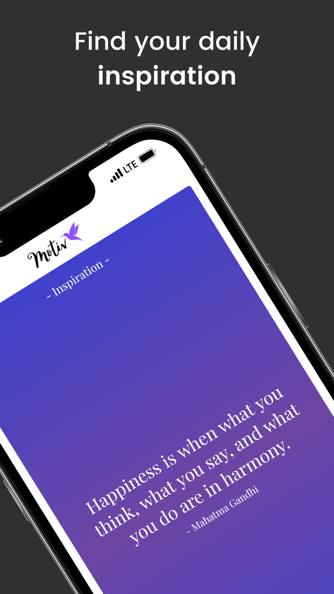 Motiv - Inspirational Quotes screenshot