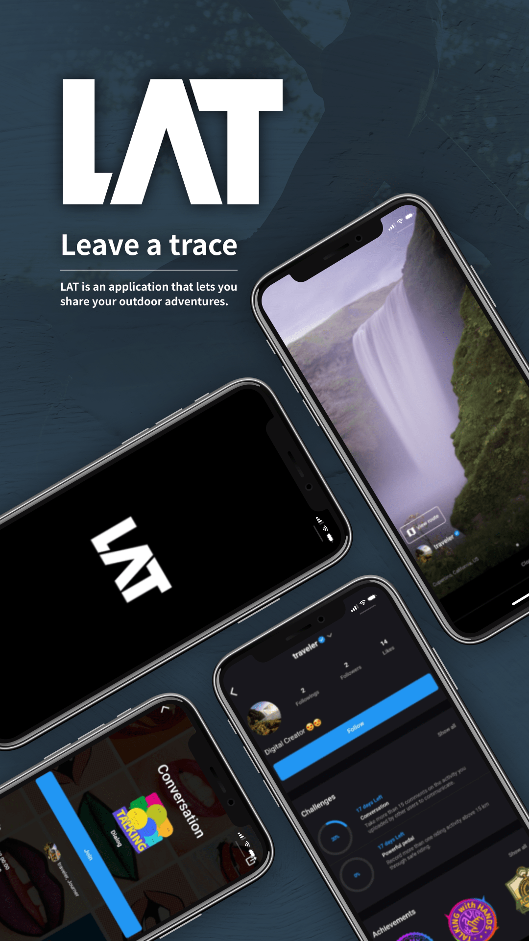 LAT - Leave a trace screenshot