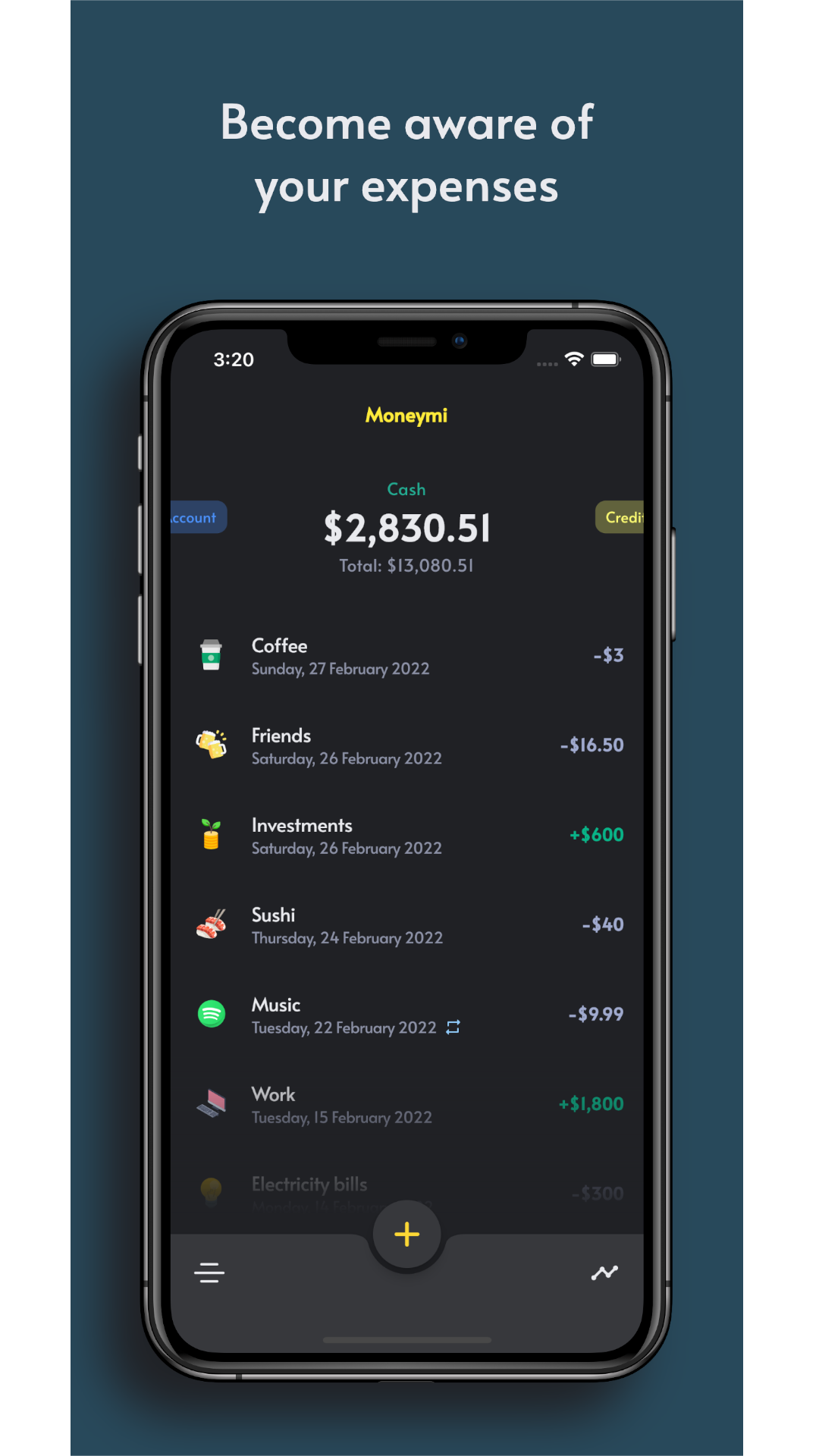 Moneymi screenshot