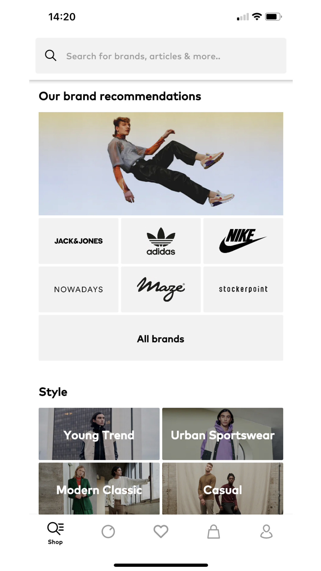 ABOUT YOU Fashion Online Shop screenshot