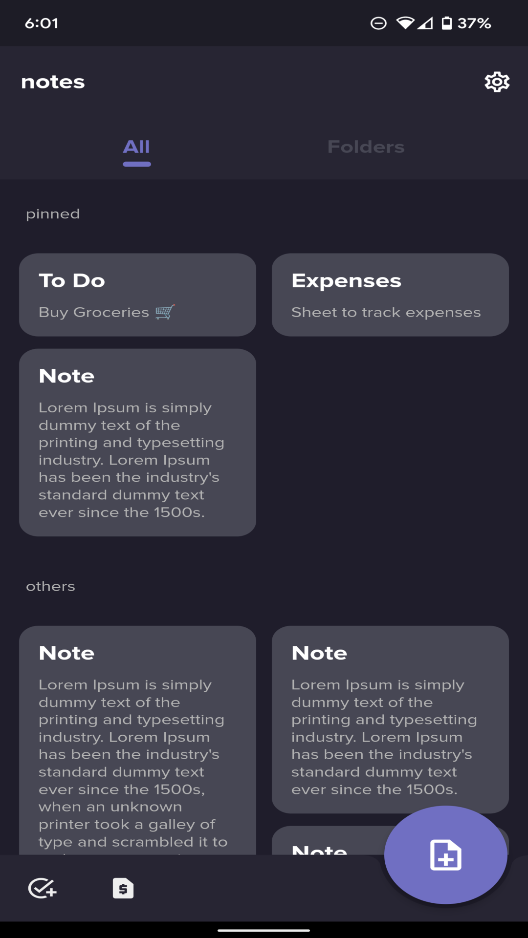 notes - Simple note taking app screenshot 4