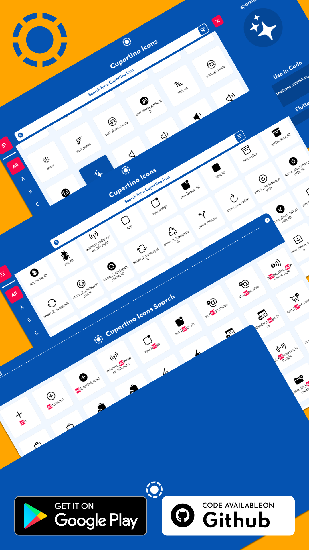 Cupertino Icons Gallery | The Home of over 1,335 Cupertino Icons used in Flutter. screenshot