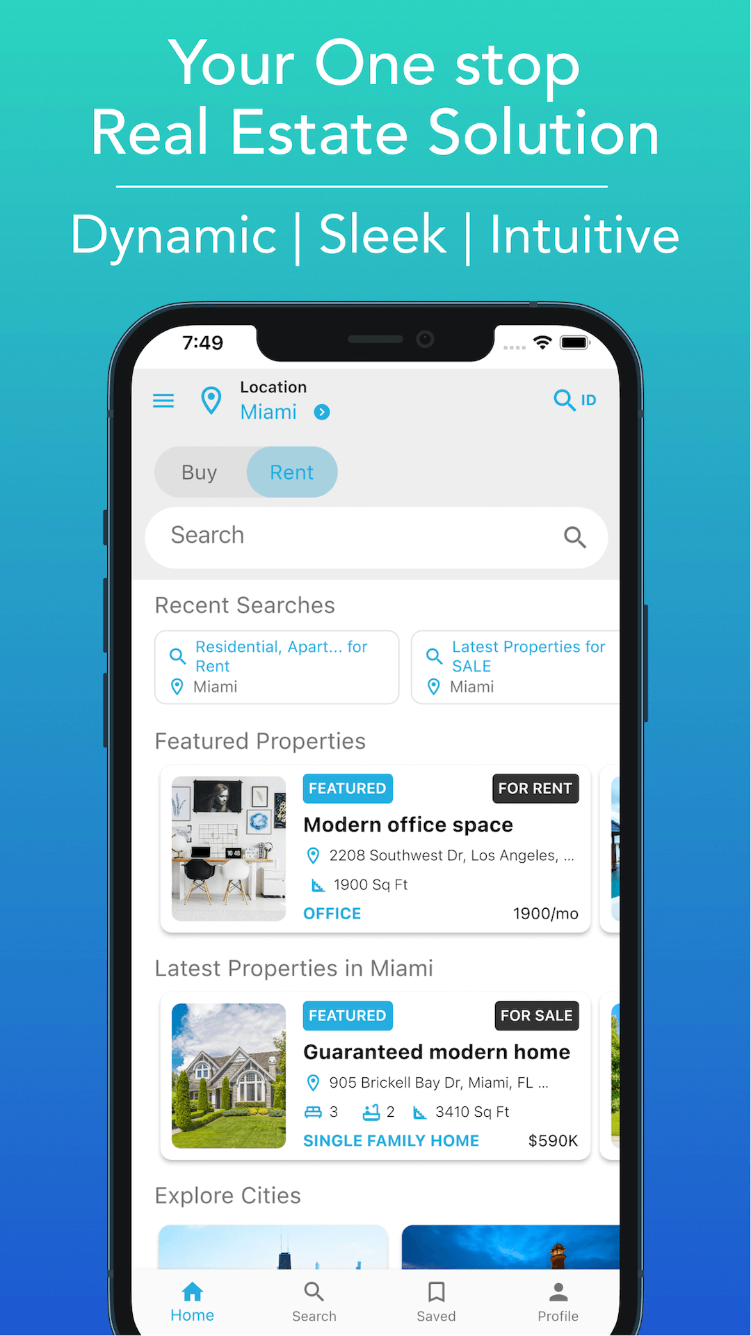 Houzi - real estate app for Houzez screenshot