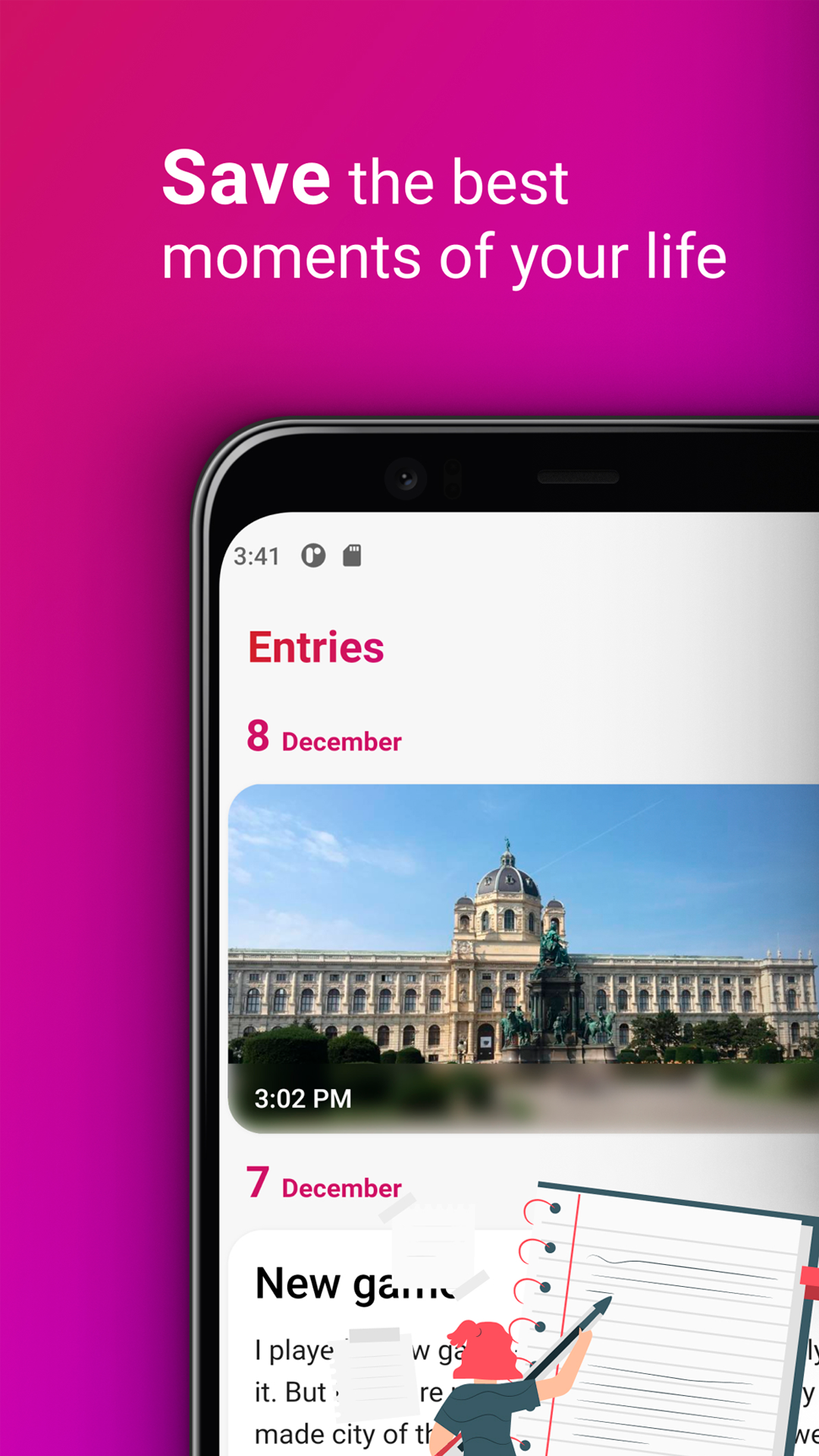 Purple Diary screenshot