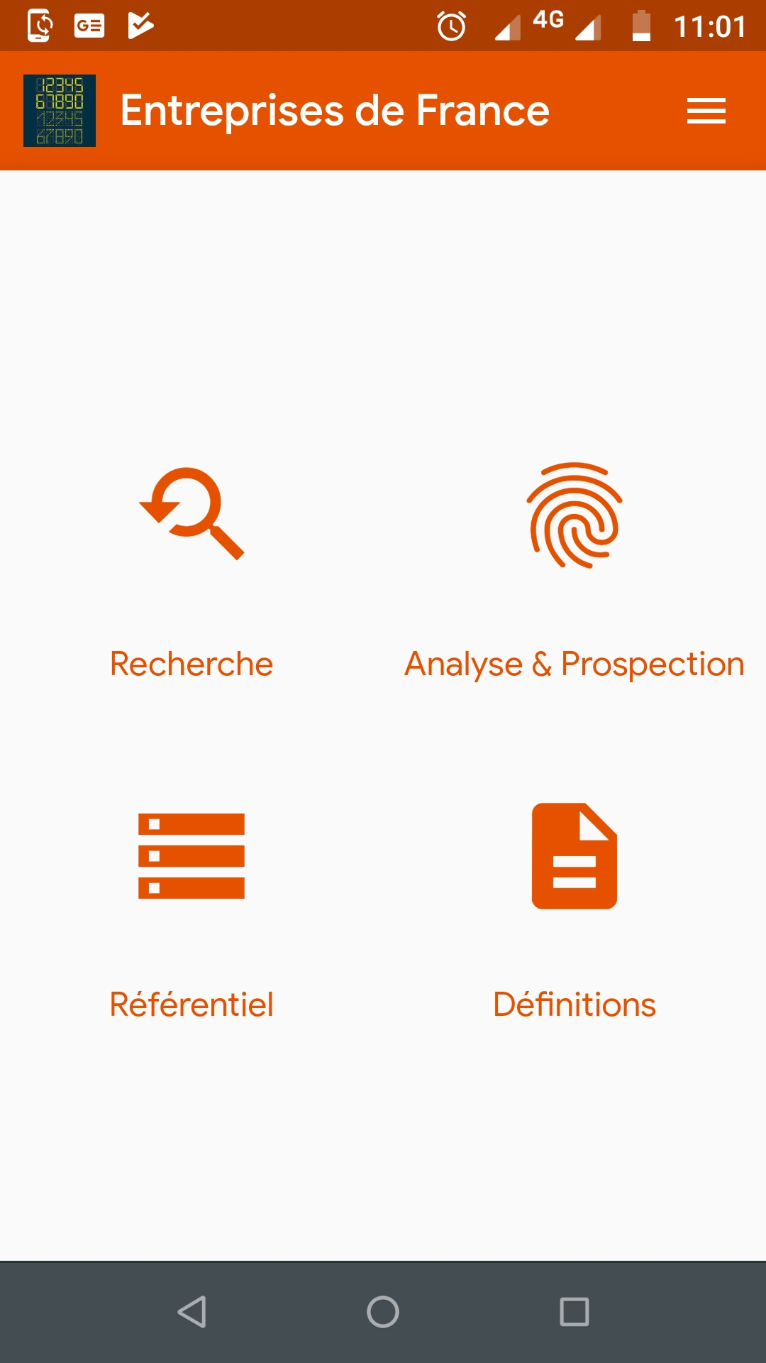 Entreprises de France screenshot