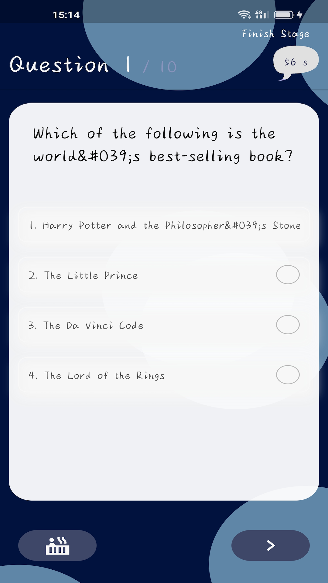 Customize Q&A screenshot