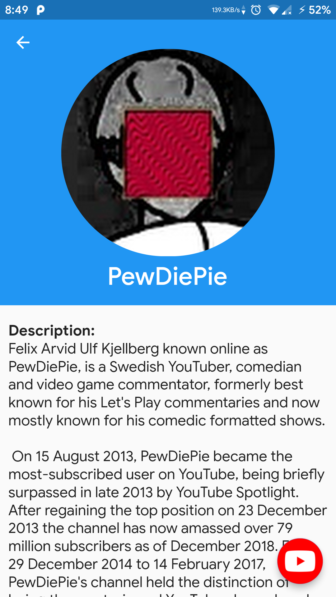 PewDiePie vs T-Series screenshot 2