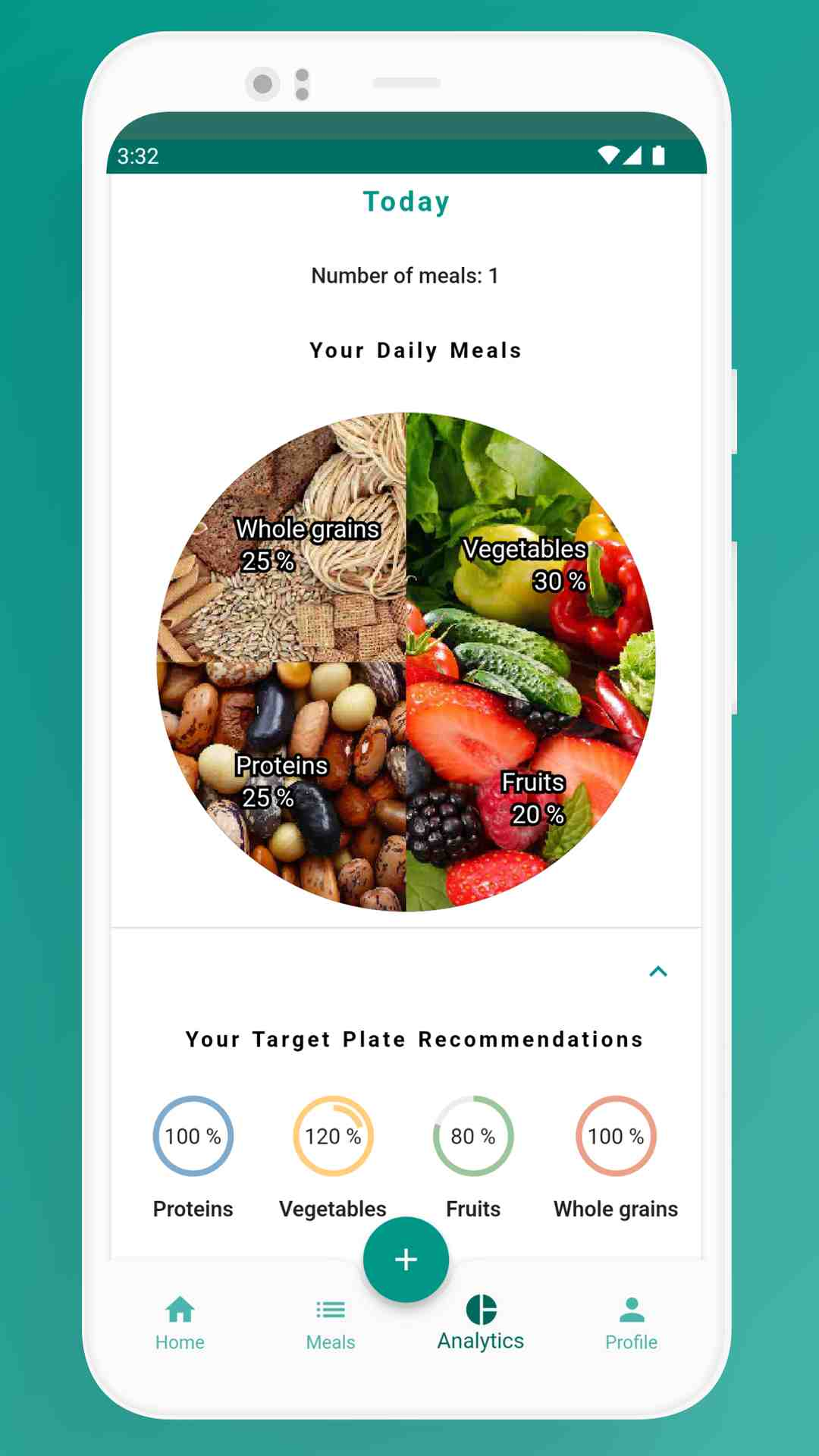 Buddhaplate Meal Tracker screenshot