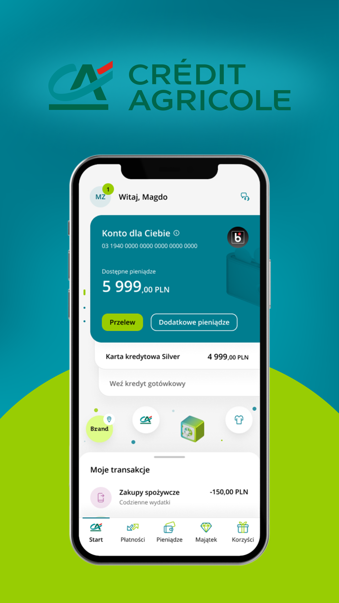 CA24 Mobile - banking app screenshot