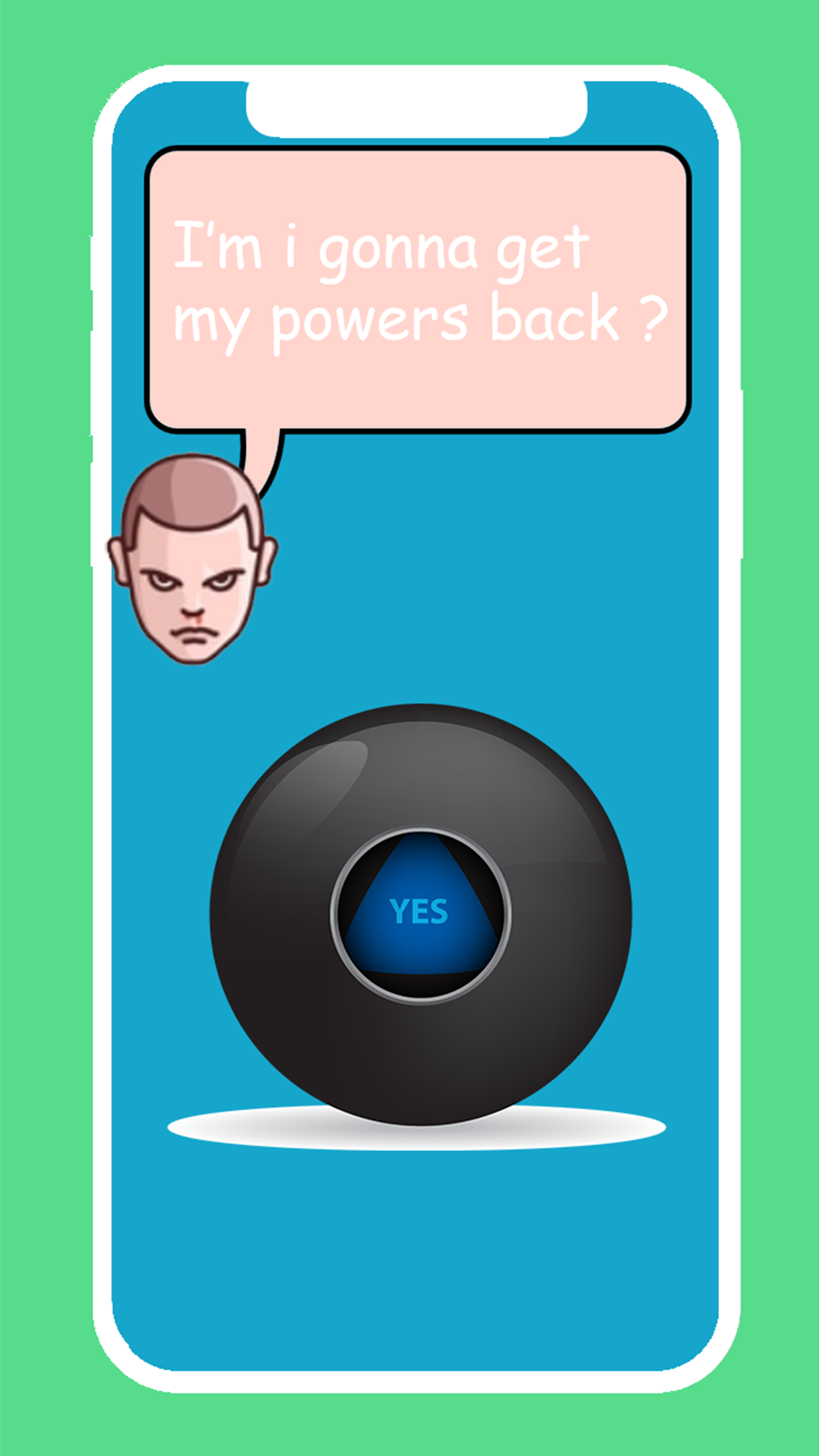 Stranger Things Magic 8 Ball screenshot