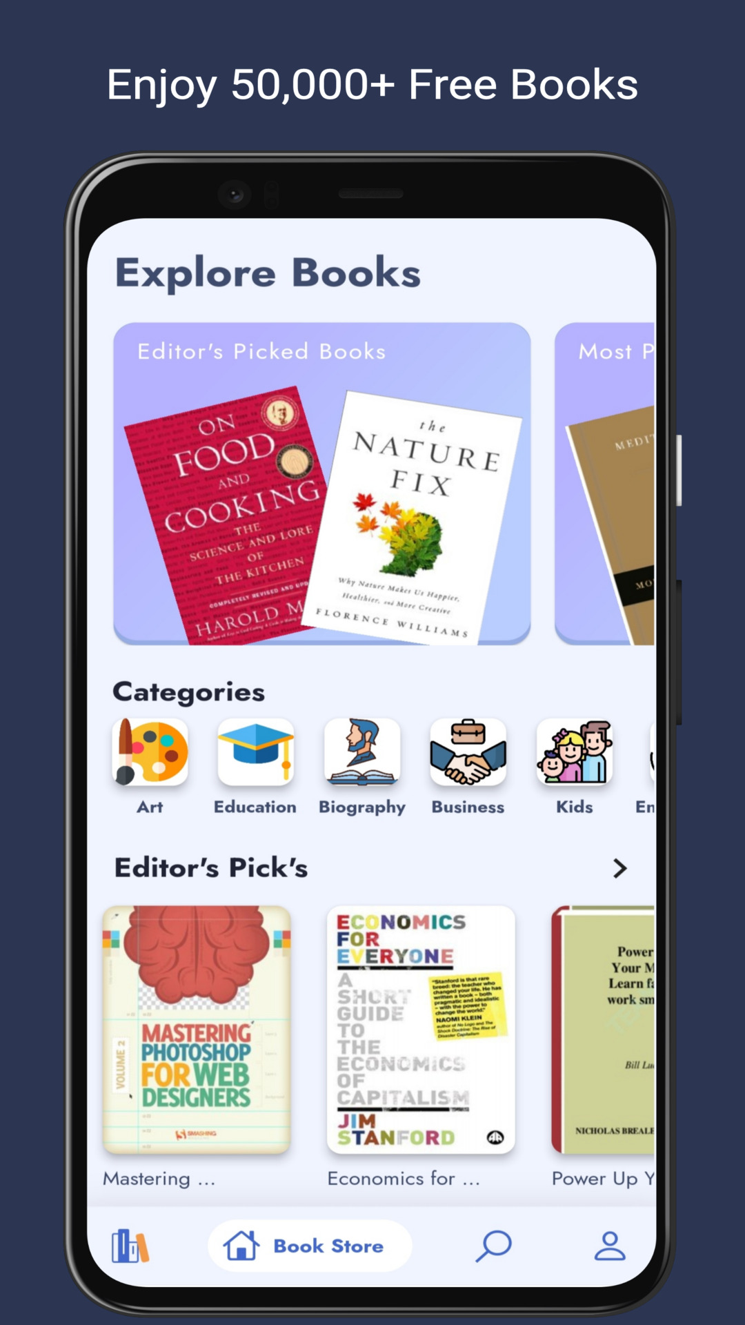 Zee Library - 50,000+ Free eBooks screenshot
