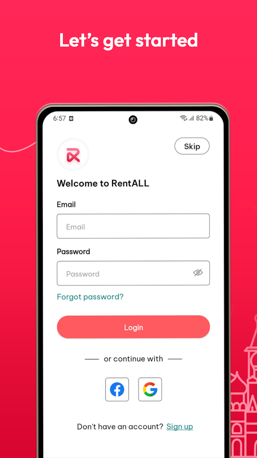 RentALL - Airbnb Clone App screenshot