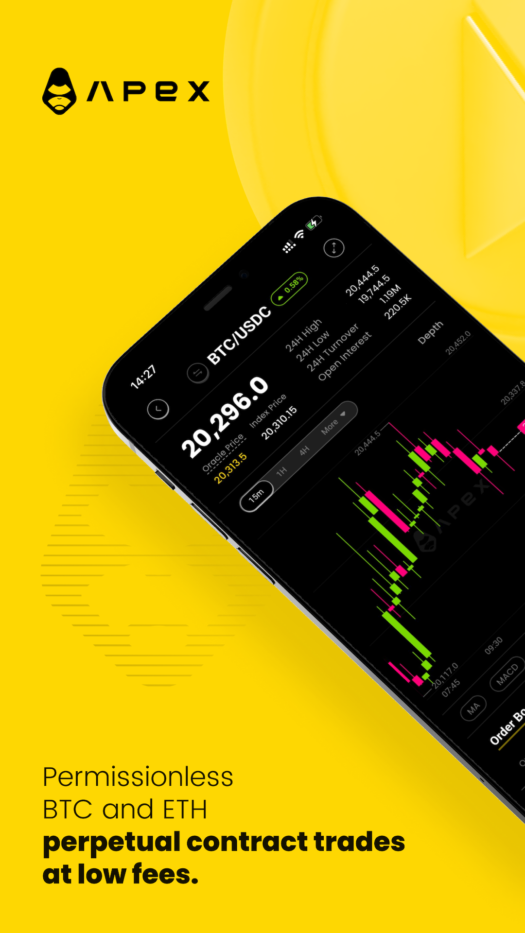 ApeX Pro: Trade Crypto screenshot