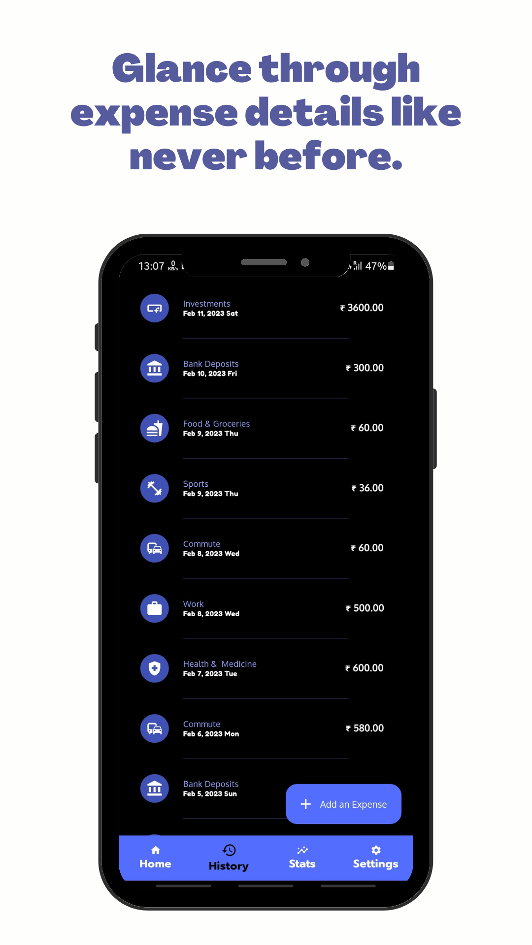 Finanstic screenshot
