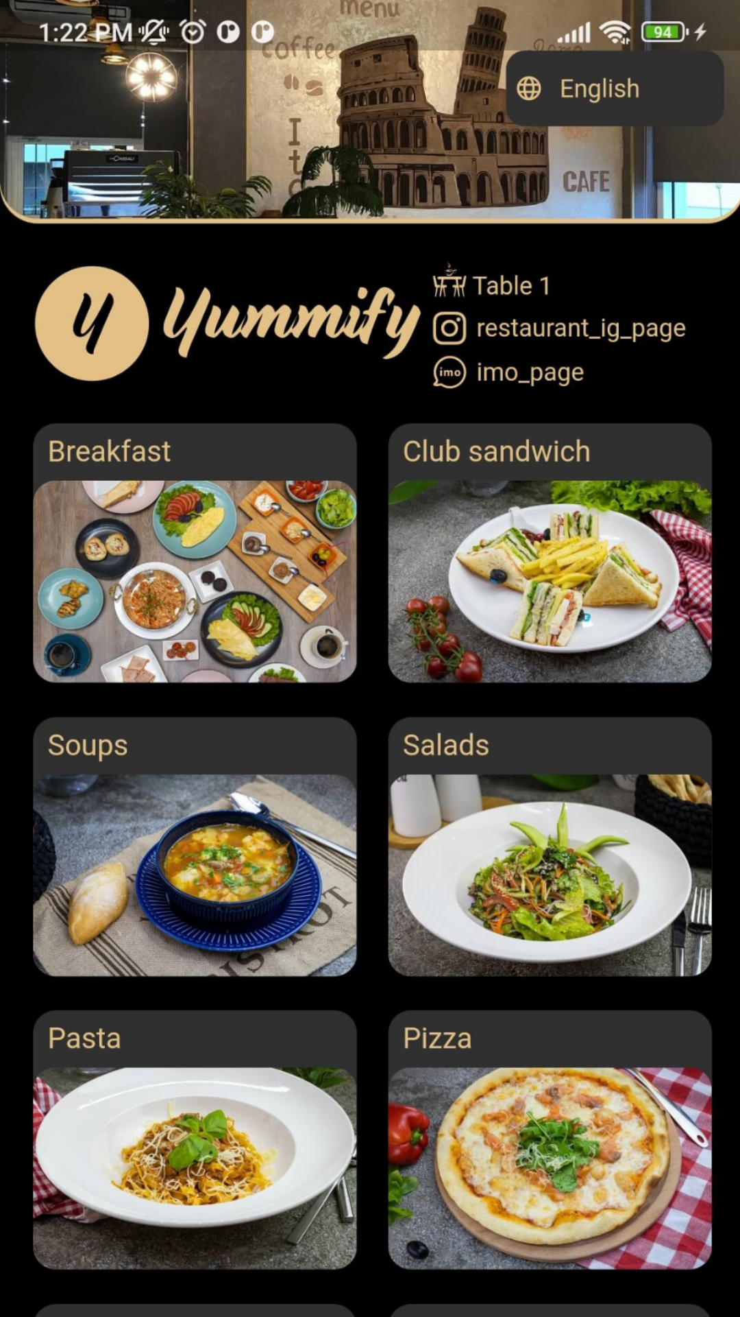 Yummify screenshot