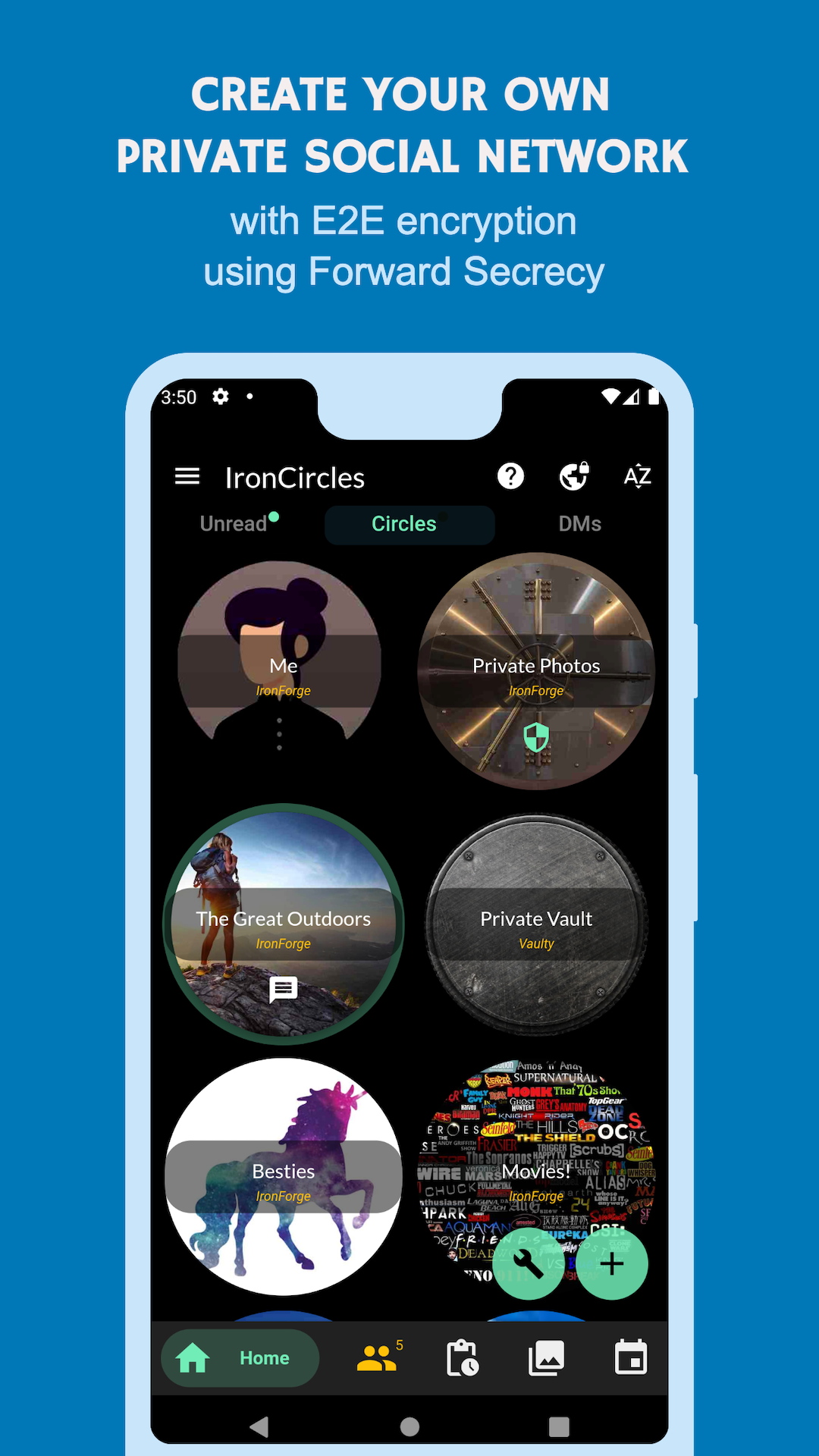 IronCircles screenshot