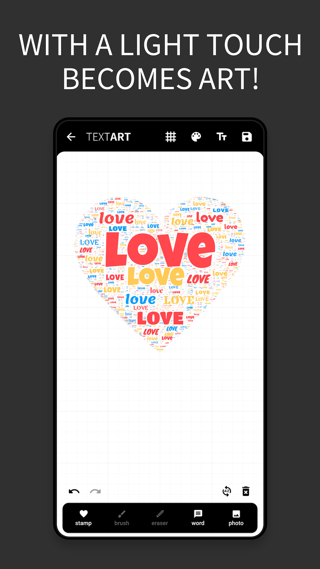 Text Art screenshot
