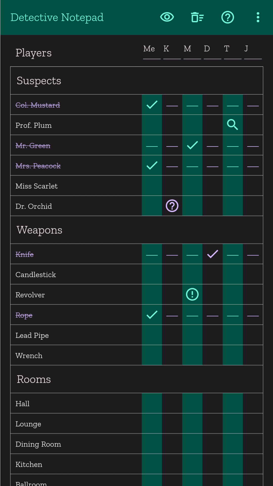 Get a Clue! (Notepad) screenshot