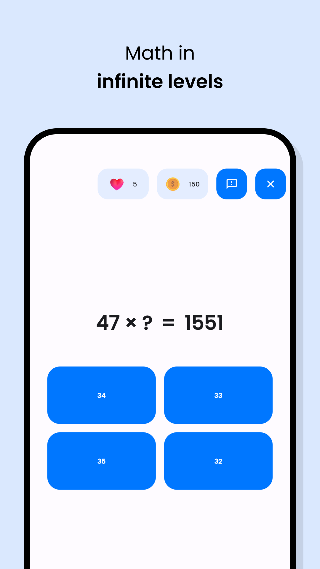 Mathquiz screenshot