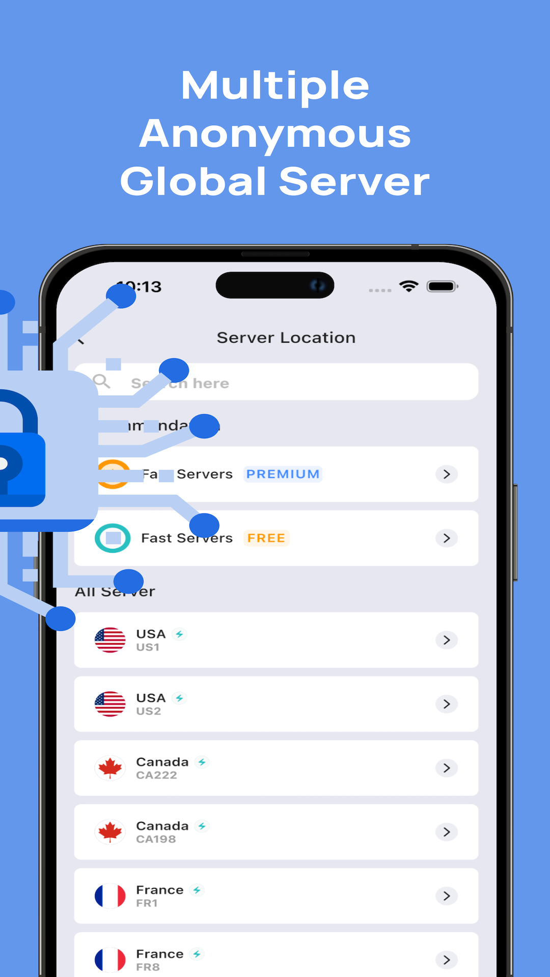 Turbo Secure VPN: Fast Proxy screenshot 4