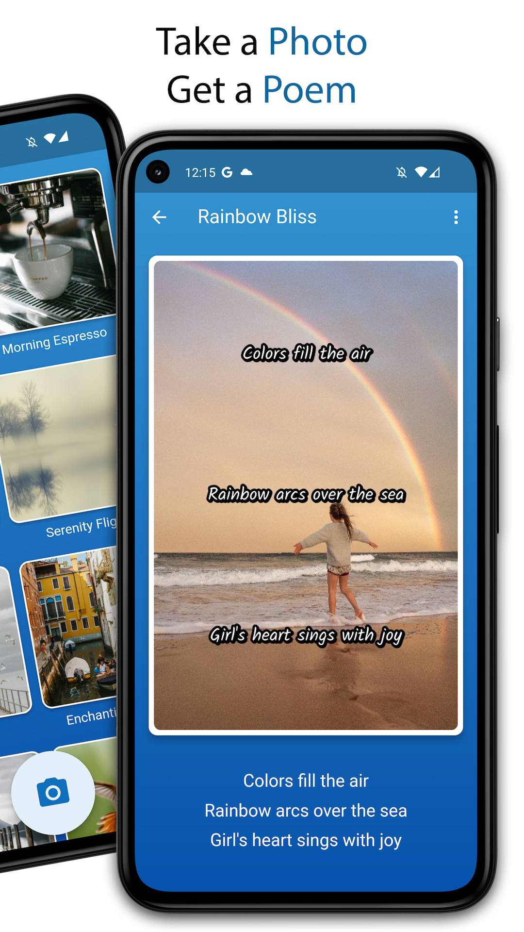 Haiku Lens screenshot