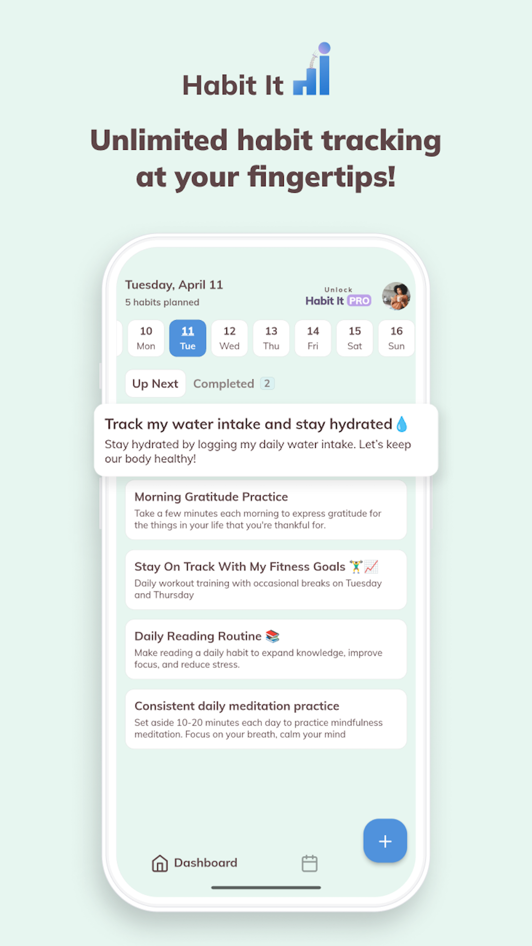 Habit It - Tracker & Journal screenshot