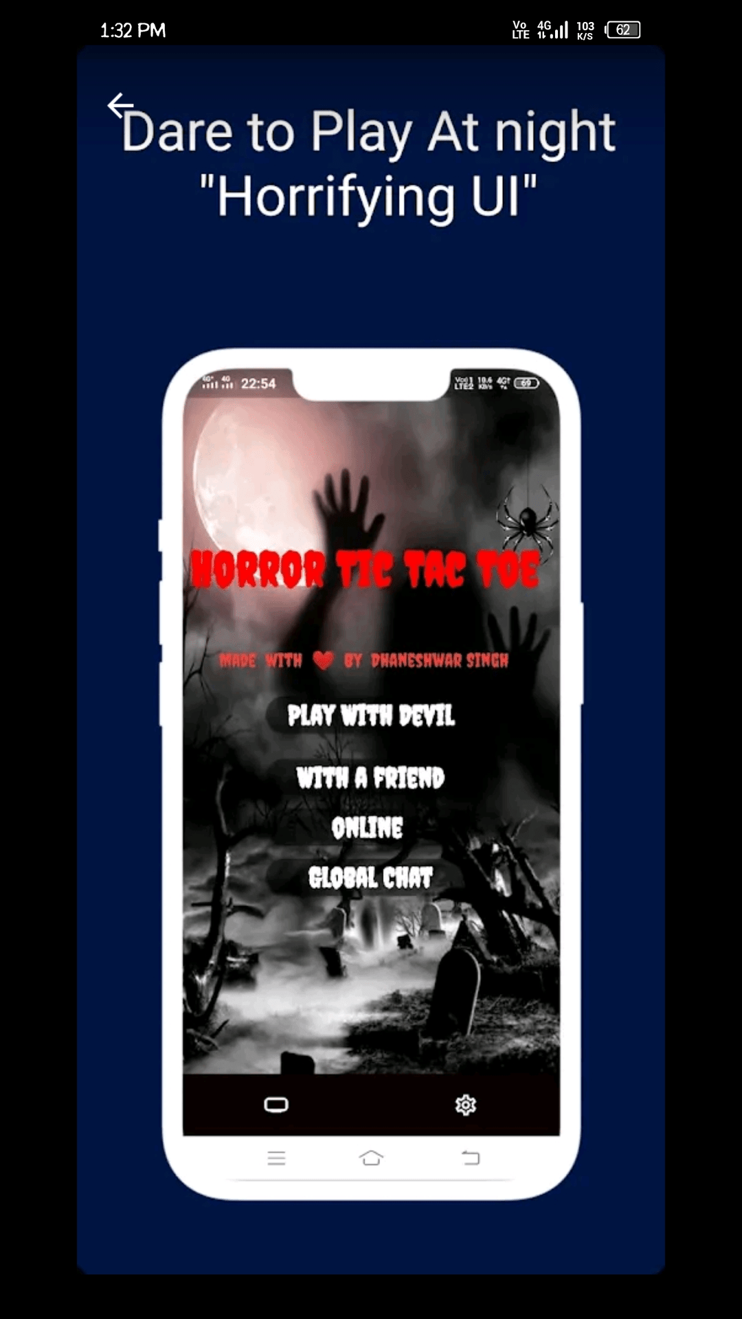 Horror Tic Tac Toe screenshot