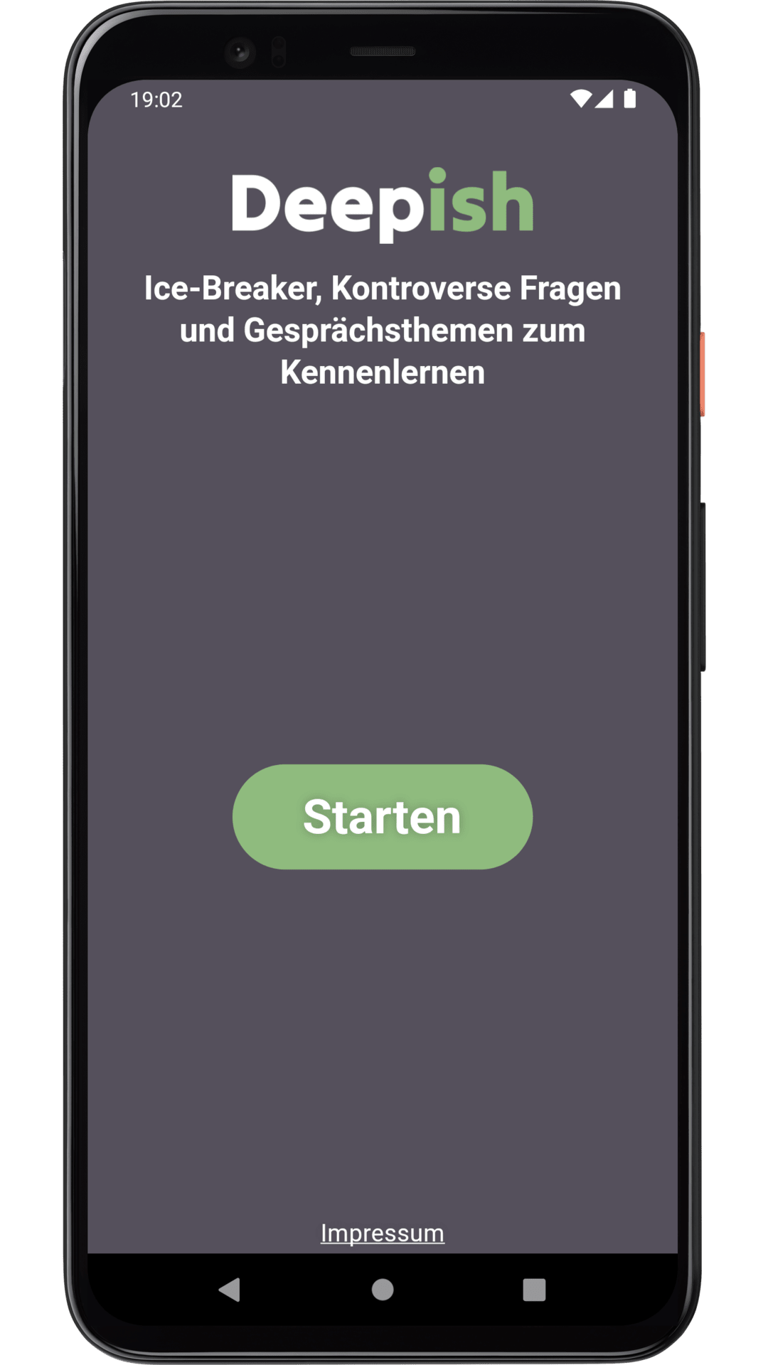 Deepish: Meet each other! - Conversation Topics & Icebreakers [GERMAN] screenshot