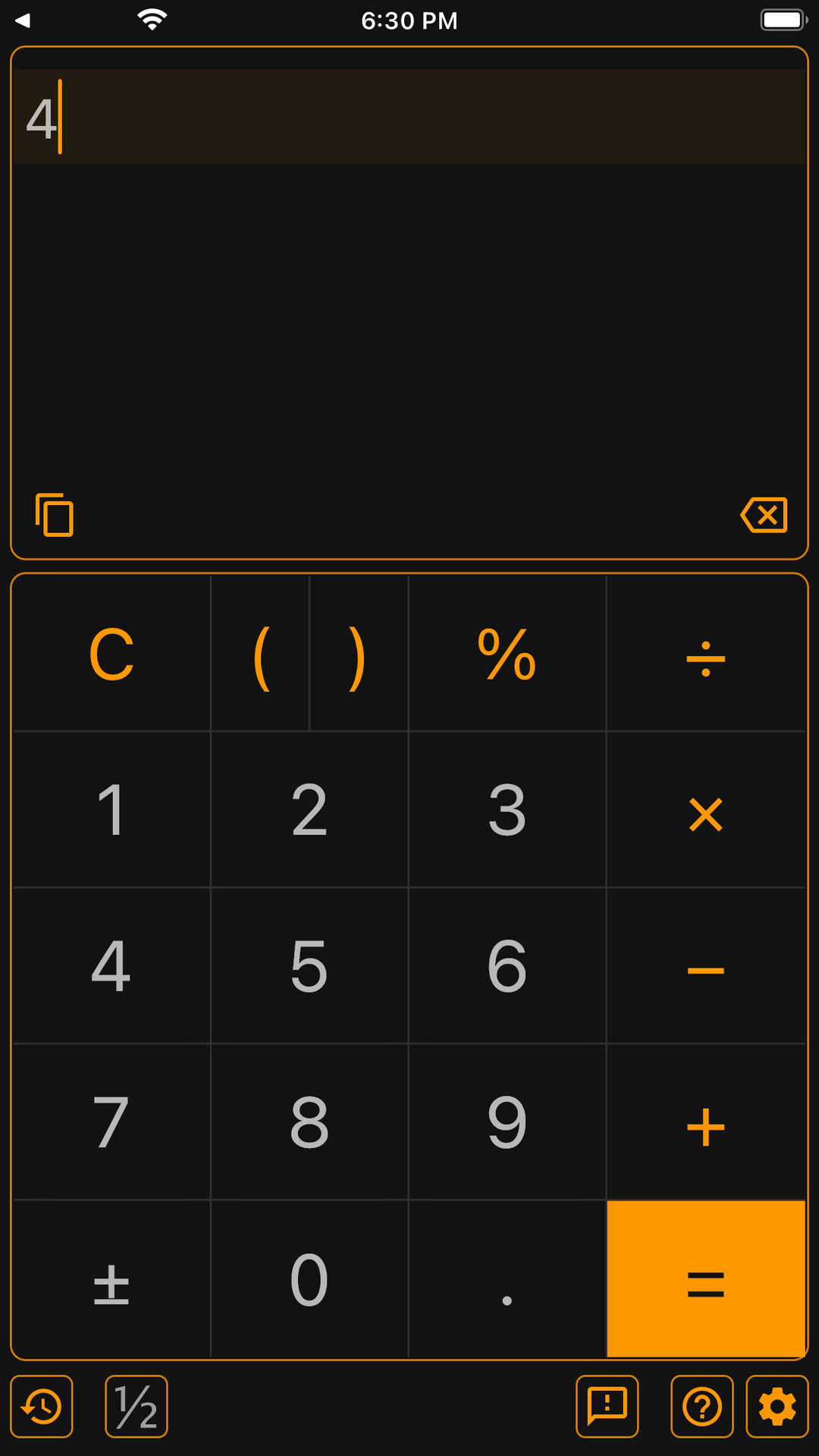 YACalc-Yet Another Calculator screenshot