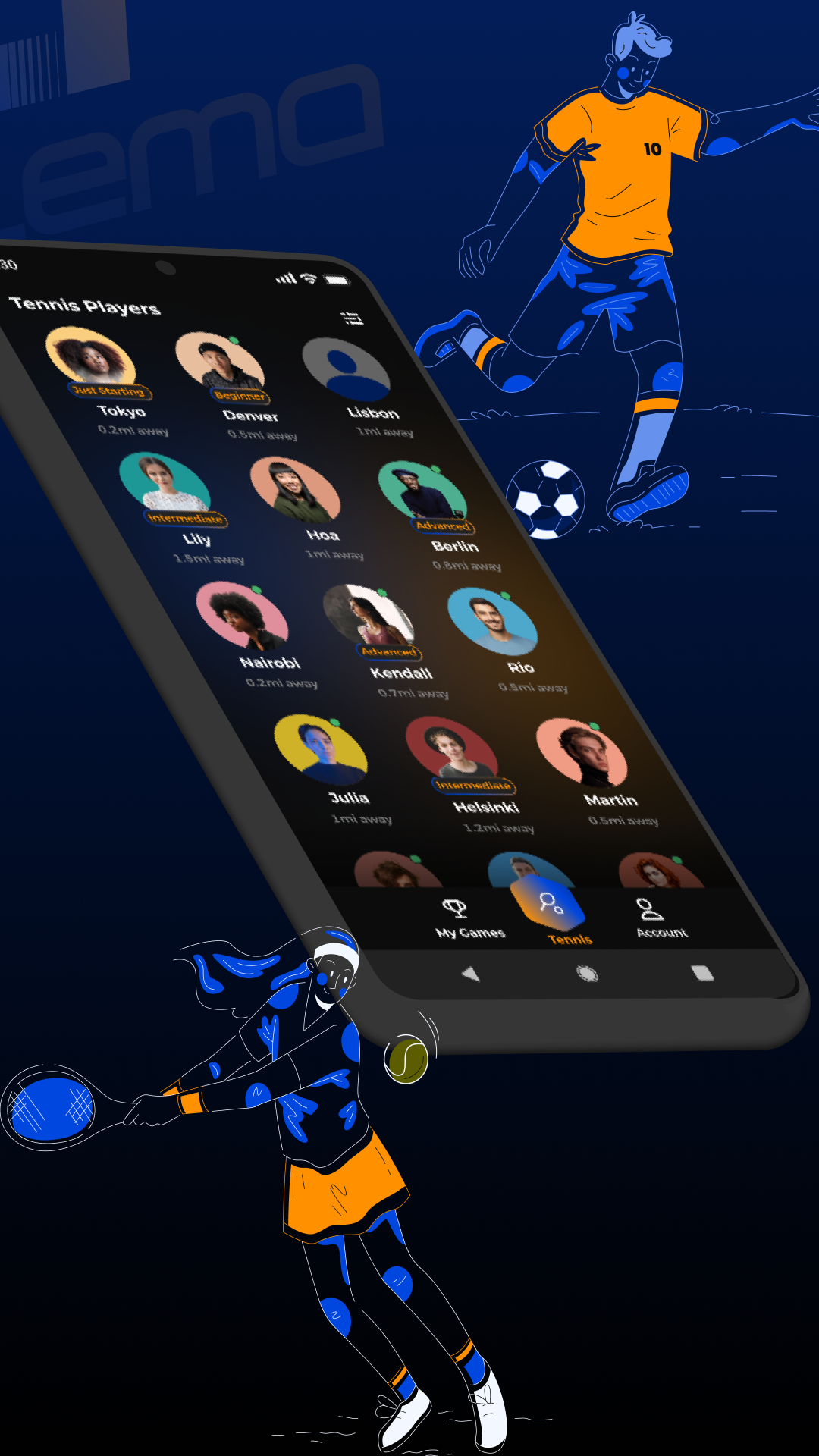Athlema screenshot