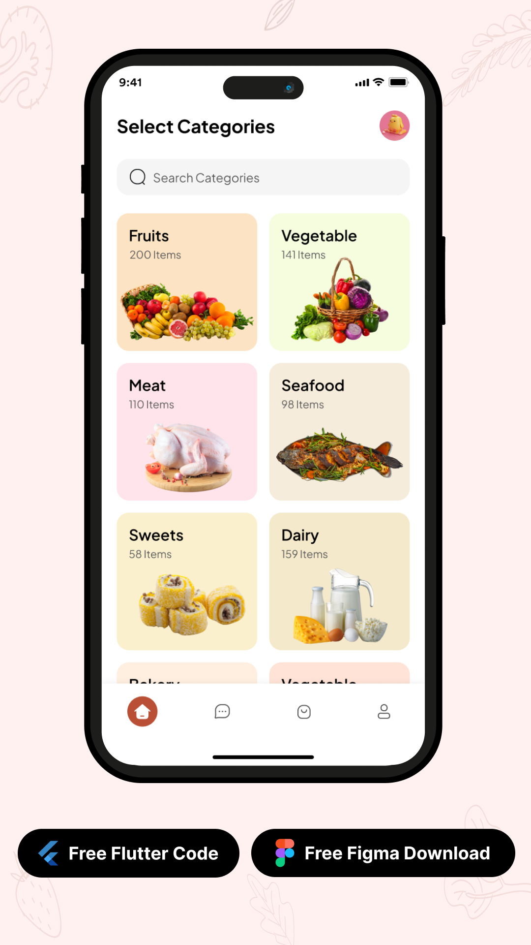 Grocery App screenshot