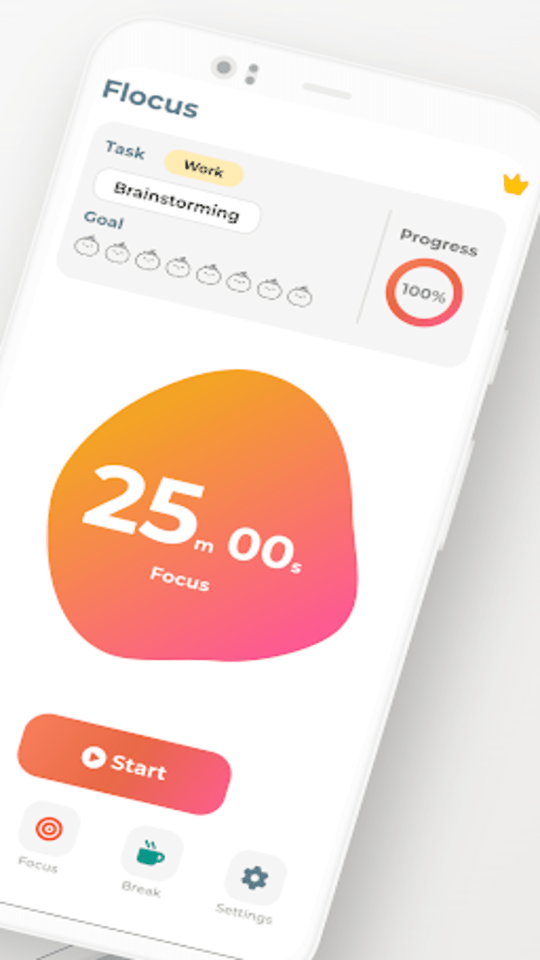 Flocus - Flow Pomodoro Timer screenshot