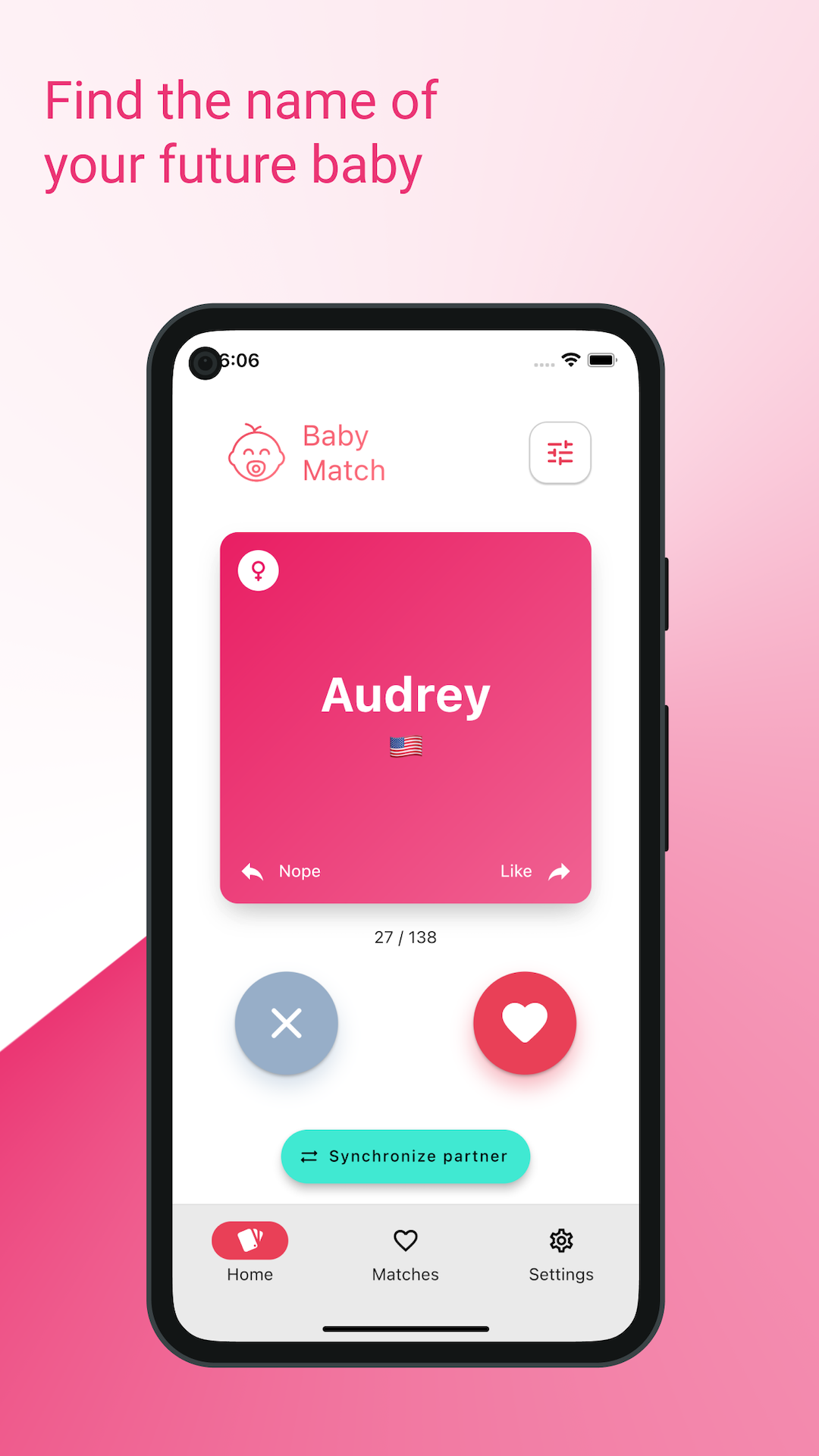 Baby Match - Baby Names 2023 screenshot